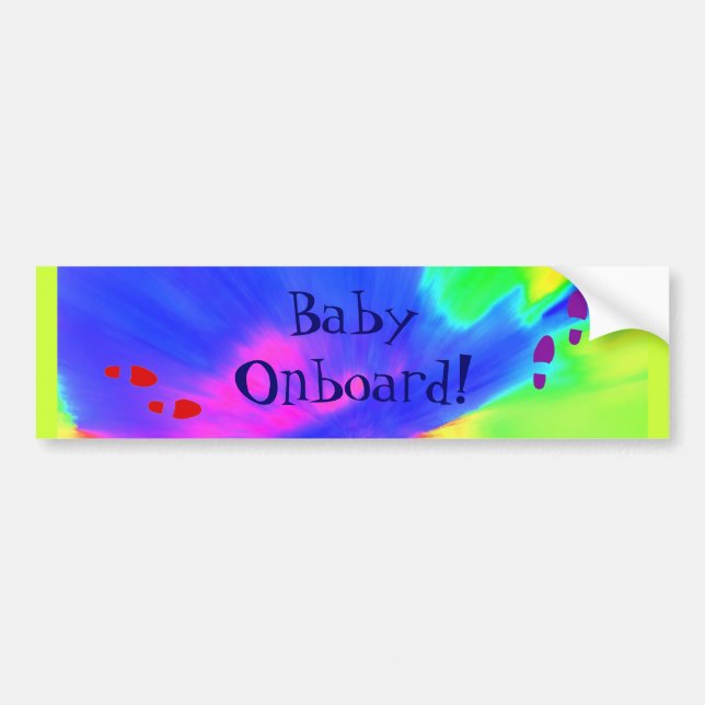 "Baby-Bord" Autoaufkleber (Vorne)