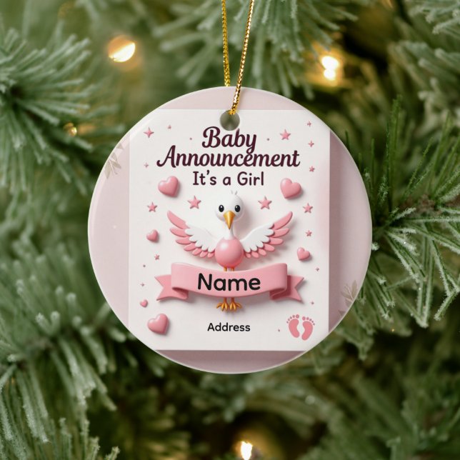 baby born keramik ornament (Baum)