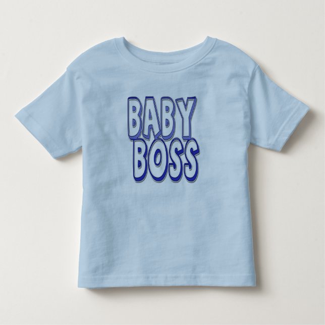 Baby Boss Clothing Brand Kleinkind T-shirt (Vorderseite)