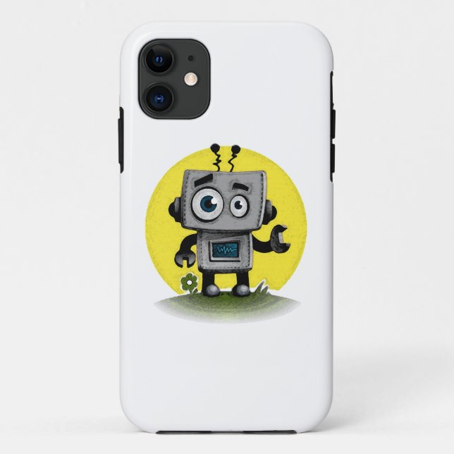 Baby Bot Case-Mate iPhone Hülle (Rückseite)