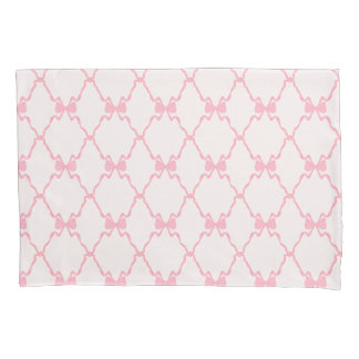 Baby Bow Trellis Pink Bella Ribbon Kissenbezug