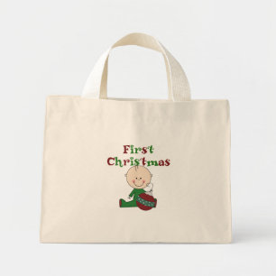 Baby Boy 1. Weihnachtsgeschenke Mini Stoffbeutel