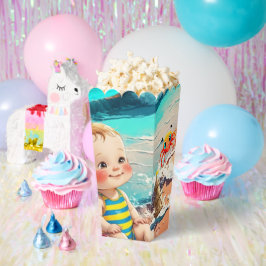 Baby Boy am Strand Geschenkschachtel