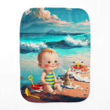Baby Boy am Strand