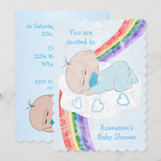 Baby Boy Baby Shower Einladung