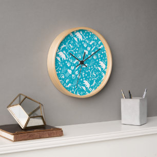 Baby Boy beliebigen Farbe modernen Fox-Woodland Mu Uhr