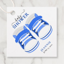 BABY BOY BLAUE HINTERN BABY SHOWER GESCHENKANHÄNGER