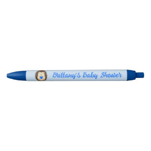 Baby Boy Blue Herz Igel Baby Shower Kugelschreiber