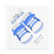 BABY BOY BLUE HINTERNS BABY SHOWER Napkins