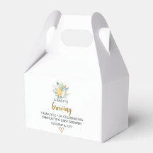 Baby Boy Braut Theme Gable Box