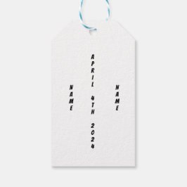 Baby Boy Classic Car Geschenkanhänger