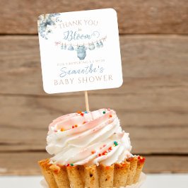 Baby Boy Clothesline Wasserfarbe Danke Sticker