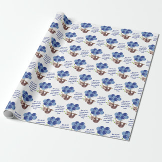 Baby Boy Duschwrapping Paper Geschenkpapier