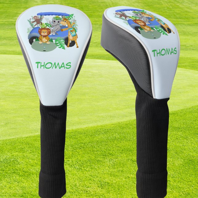 Baby Boy Elephant & Monkey Golf Headcover (Von Creator hochgeladen)