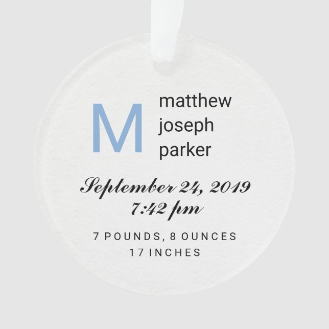 Baby Boy Erste Weihnacht mit Foto Ornament (Vorderseite)