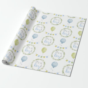 Baby Boy Es ist ein Boy Shower Wrapping Paper Geschenkpapier
