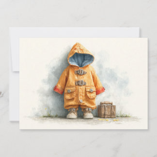 Baby Boy Firefighter 1. Geburtstag Einladung