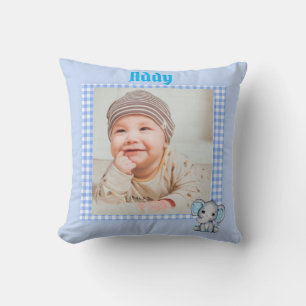 Baby Boy Foto Kissen