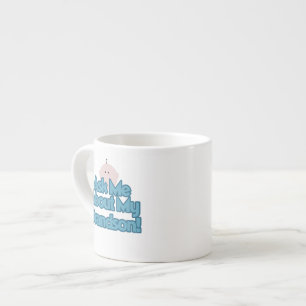 Baby Boy Fragte über meine Grandson Geschenke Espressotasse