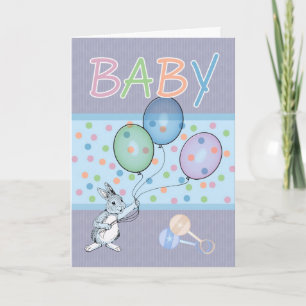 Baby Boy gratuliert dem neuen Baby Karte