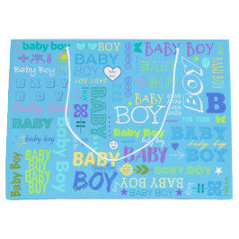 Baby Boy Große Geschenktüte