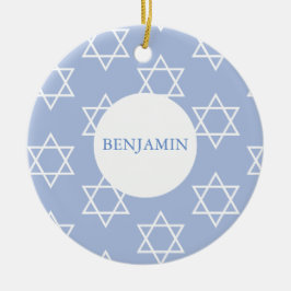 Baby Boy Hebrew Namensfeier Jüdisch Keramik Ornament