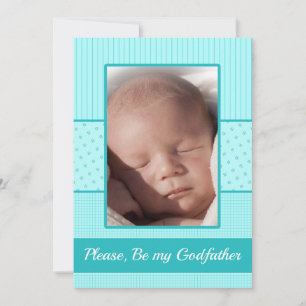 Baby Boy ist mein Pate Einladung