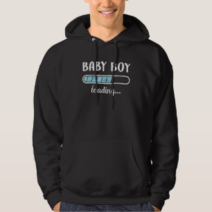 Baby Boy Loading Family Friends Spaß Trendy Posit Hoodie