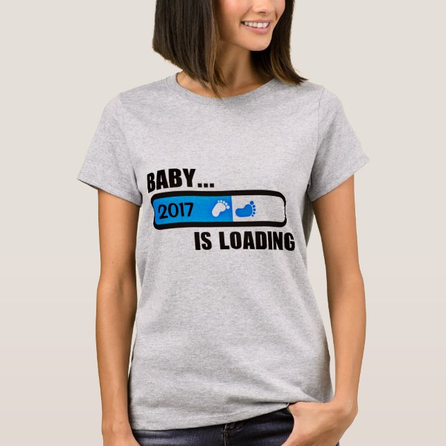 Baby Boy Loading T-Shirt (Vorderseite)