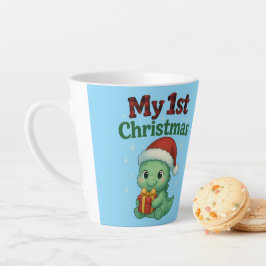 Baby Boy My 1st Christmas Dino Milchtasse