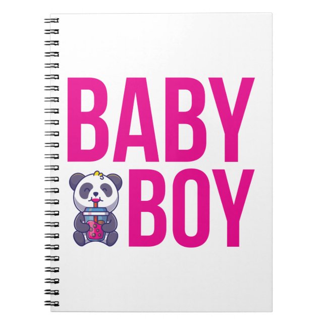 Baby Boy Notizblock (Vorderseite)