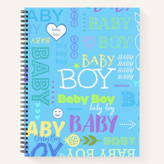 Baby Boy Notizbuch (Vorderseite)