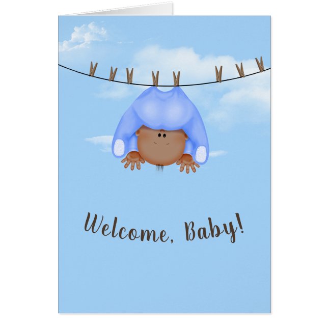 Baby Boy on Clothesline (Vorne)