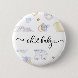 Baby Boy Pin | Adorable Baby-Themed Button