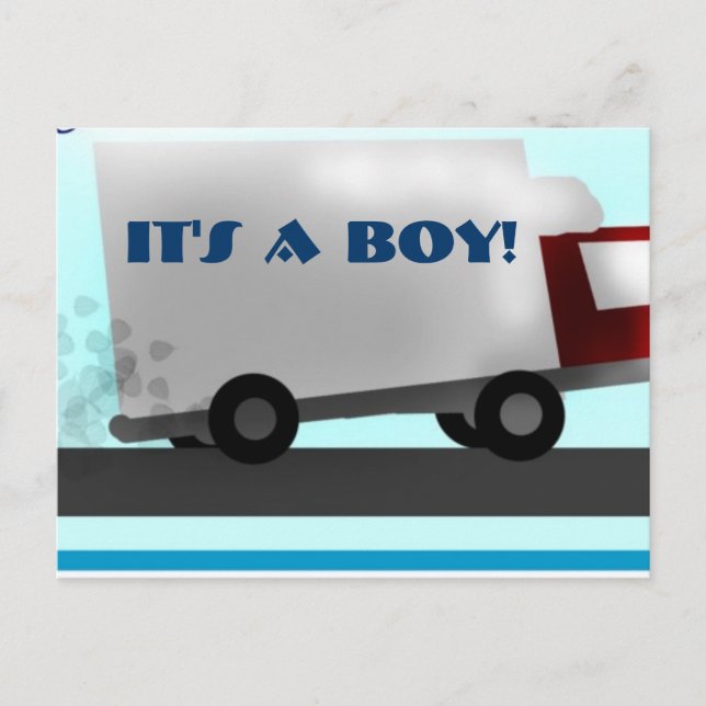 Baby Boy Postkarte (Vorderseite)