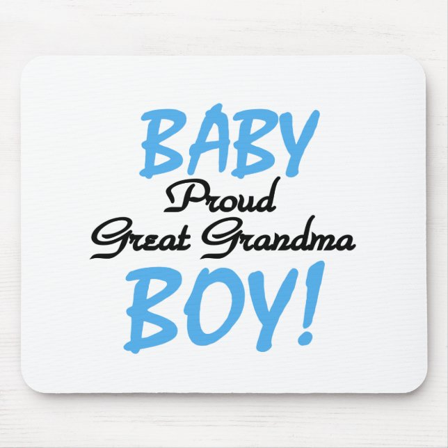 Baby Boy Proud Great Oma Mousepad (Vorne)