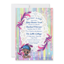 Baby Boy Regenbogen Bubbles & Unicorns Kinderdusch