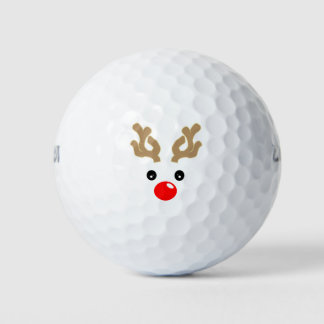 Baby Boy Rudolph Reindeer Golfball