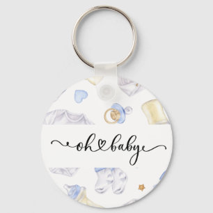 Baby Boy Schlüsselanhänger   Geschenk zur Babypart
