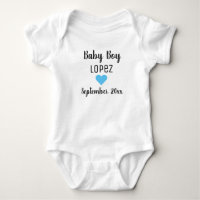 Baby Boy Schwangerschaft Ankündigung Blue Heart