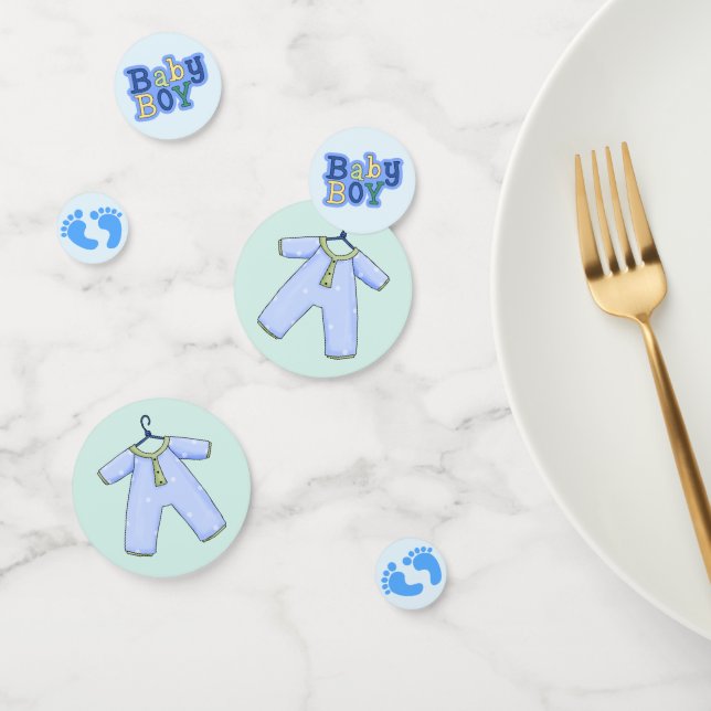 Baby Boy Shower Confetti Konfetti (Gruppe)