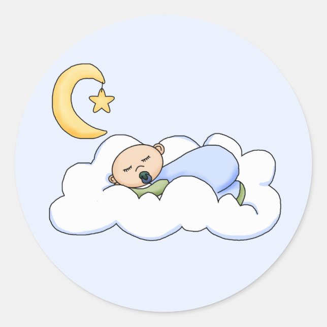 Baby Boy Stickers (Vorderseite)