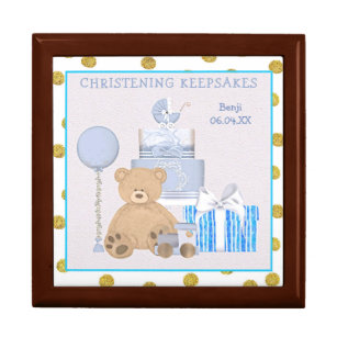 Baby Boy Teddy Bear Cake Christine Keepsakes Erinnerungskiste