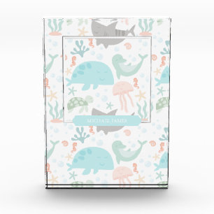 Baby Boy Under Sea Foto Block