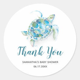 Baby Boy Under the Sea Stickers