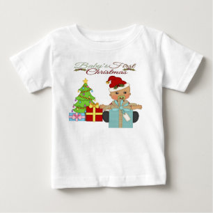Baby Boy's 1. Weihnachts-Säugling T - Shirt