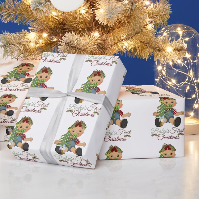 Baby Boy's erstes Weihnachtsverpackungspapier Geschenkpapier (Feiertage)