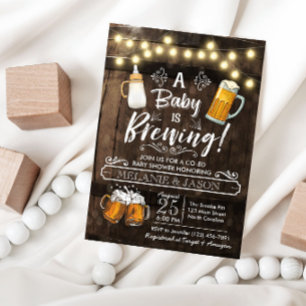 Baby Braut Baby Dusche Einladungsbier Einladung