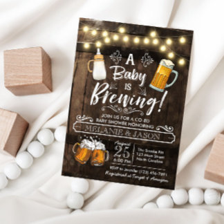 Baby Braut Baby Dusche Einladungsbier Einladung