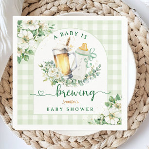 Baby braut Bier Baby Shower Papier Serviette